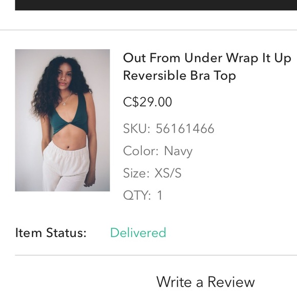 UO twist crop tank - Picture 4 of 4